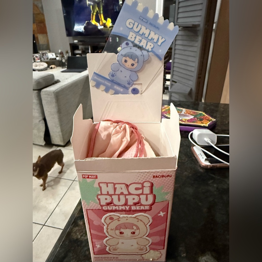 Hacipupu Gummy Bear Plush Pendant, confirmed Blueberry Flavor